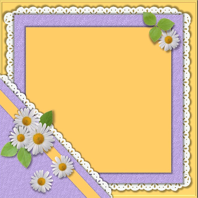 Free guestbook nature background illustration