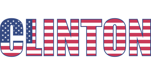 Free clinton hillary bill vector
