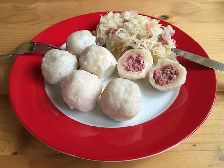 Free Dumplings Sauerkraut photo and picture