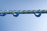 raindrop, mirroring, water