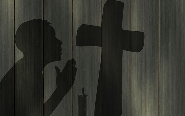 Download free HD stock image of Pray Cross Free pray cross wall illustration