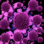 viruses, germs, background
