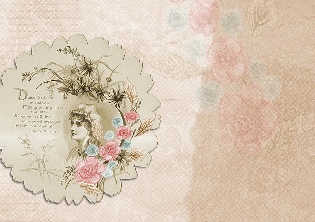 Free vintage background old illustration