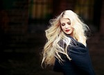 portrait, woman, girl