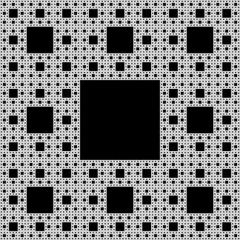 Fractal, Alfombra-Sierpinski