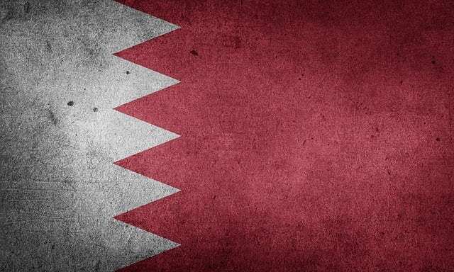 Free flag bahrain middle east illustration