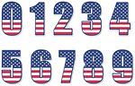 numbers, letters, english