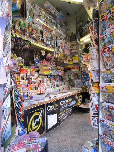 Free Kiosk Magazines photo and picture