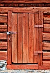 the door, wood, wooden