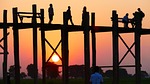u leg bridge, teak bridge, old