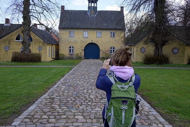 Bien, Sesión De Fotos, Mochila, Turista