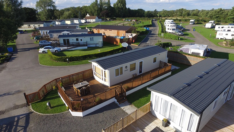 Caravan View Aerial Caravan Park - Free photo on Pixabay - Pixabay