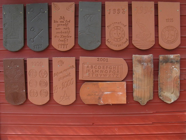 Free Brick Roof Tiles photo and picture