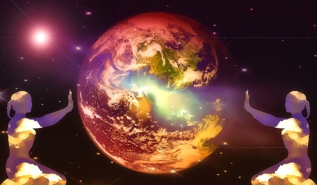 Free earth space planet illustration