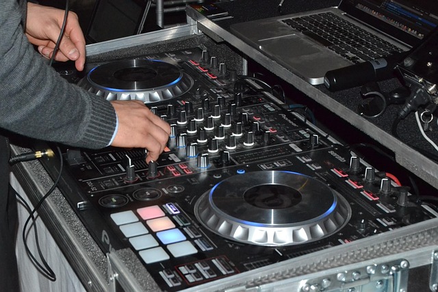 Dj, Feier, Drehscheibe, Musik