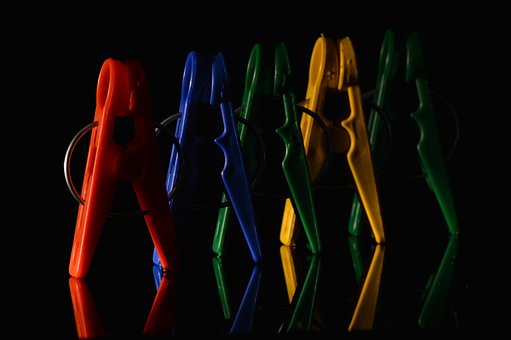 Free Clothes Pegs Light photo and picture