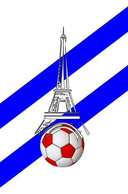 Free european championship soccer france illustration