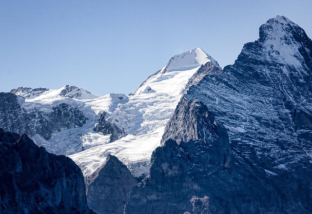 Suiza, Eiger, Montañas, Nieve