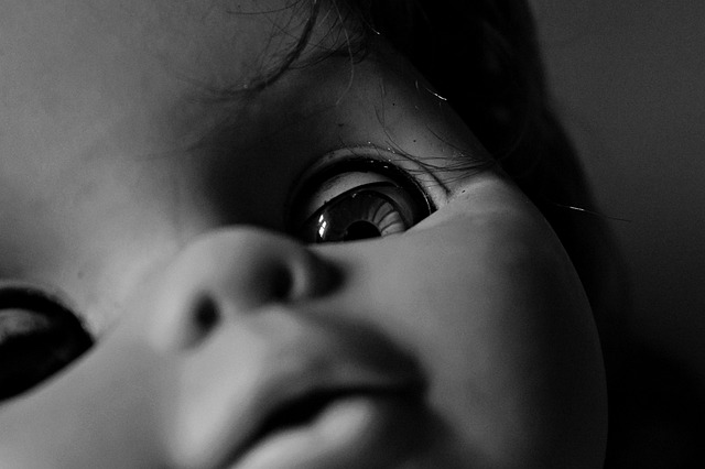 Free Doll Black And White photo and picture