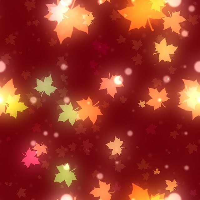 Free leaf leaves bokeh illustration
