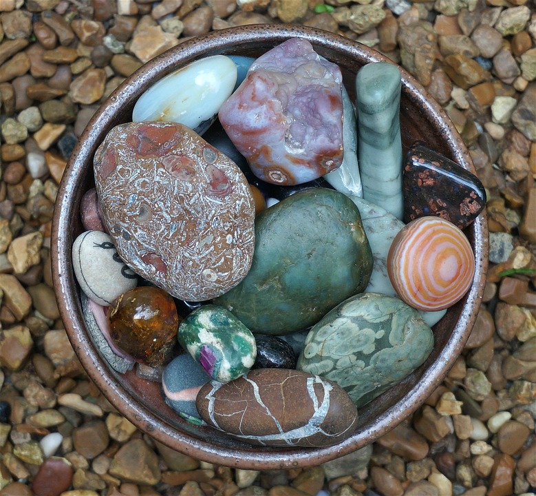 Handmade Bowl Tumbled Stones - Free photo on Pixabay