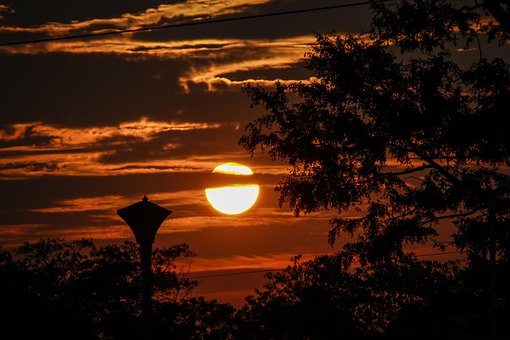 Free Sunset Evening photo and picture
