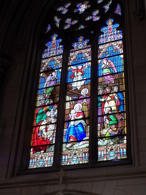 St Patricks Katedral, Farvet Glas