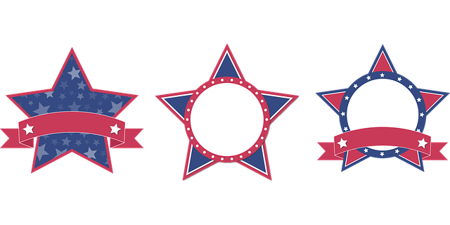 Free stars burst sale vector