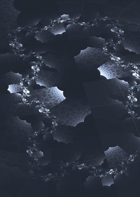 Free fractal abstract background illustration