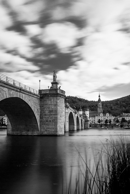 Heidelberg, Most, Krk, Mraky