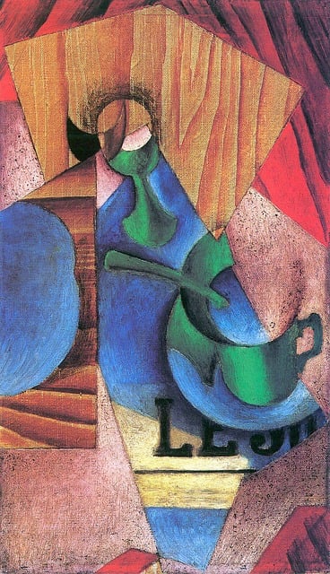 Free juan gris abstract cubism illustration