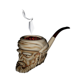 meerschaum, embers, smoke