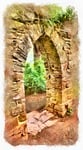 arch, brixham, battery gardens