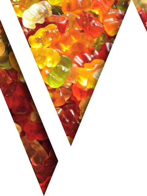 Free design abstract gummy bear illustration