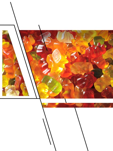 Free design abstract gummy bear illustration
