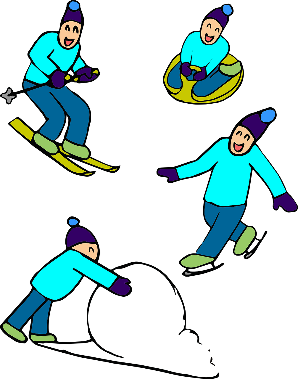 Sport, Winter, Natur, Schnee