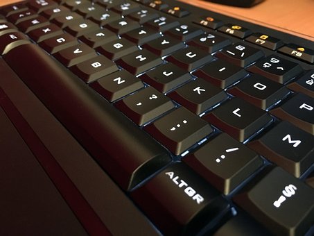 Klaviatur, Schlüssel, Computer