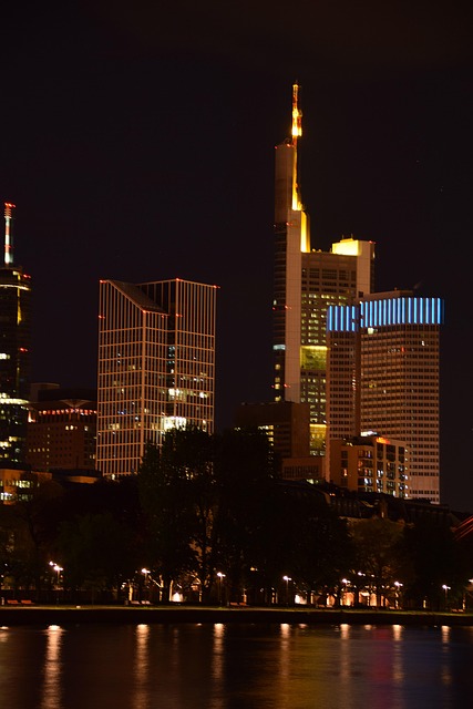 Free Skyline Night photo and picture
