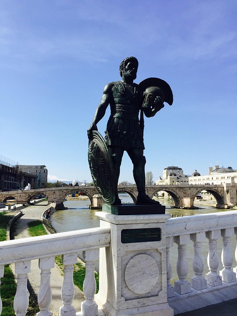Statue, Skopje, Alexander Den Store
