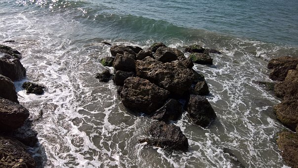 Free Sea Rock photo and picture