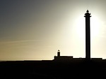 lighthouse, sea, semaphore
