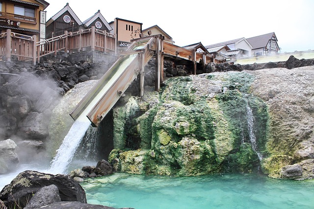 Kusatsu Yubatake Hot Spring Free Photo On Pixabay