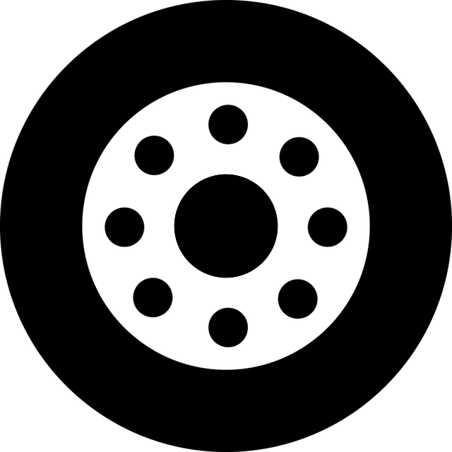 Free tire wheel circle illustration