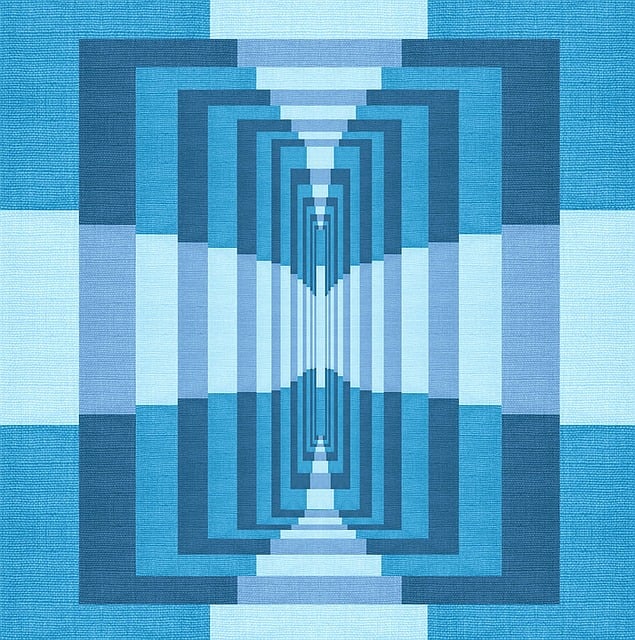Free fabric geometric pattern illustration