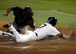 baseball, catcher, out at plate