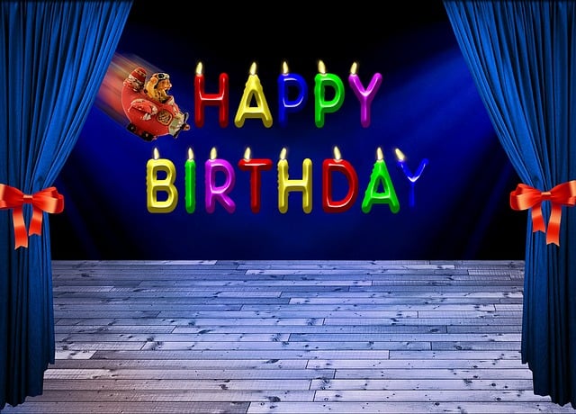 Geburtstag, Happy Birthday, Bär