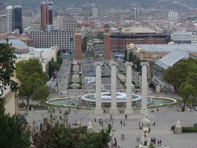 Free Barcelona Plaza Espanya photo and picture