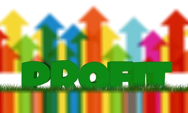 Free arrows growth hacking profit illustration