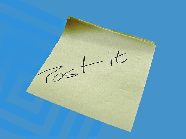 Free Note Memo photo and picture