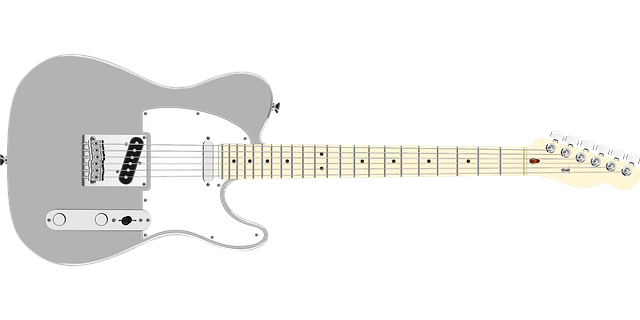 Free music instrument guitar illustration